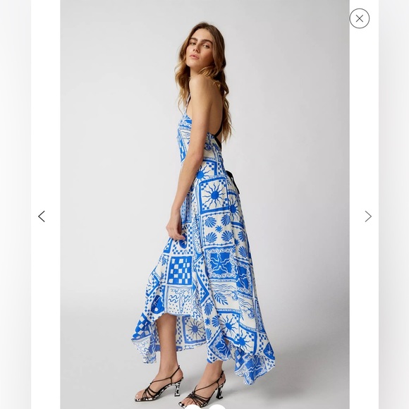 NWT UO Ecote Janet Strappy Back Midi Dress - Picture 2 of 15